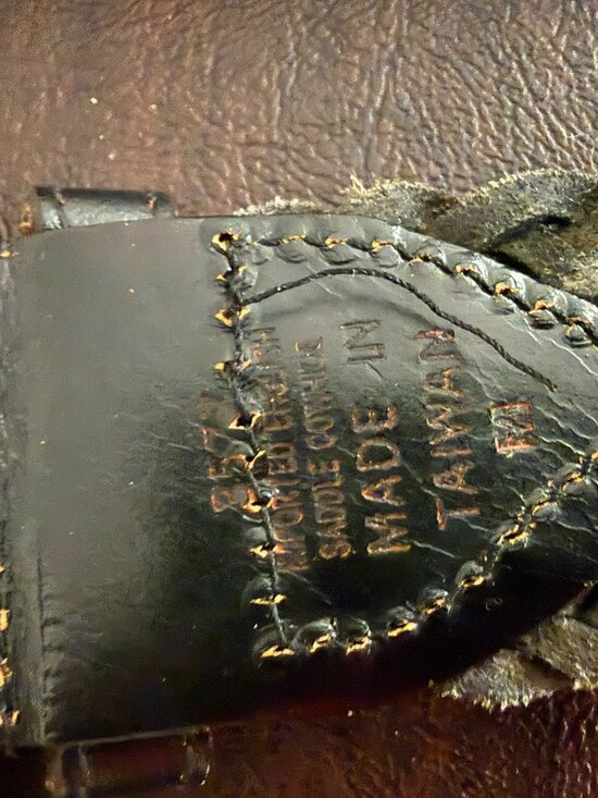 THREE Genuine Leather Vintage Woven Belts main image 10